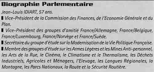 Extrait de la profession de foi des législatives 2007